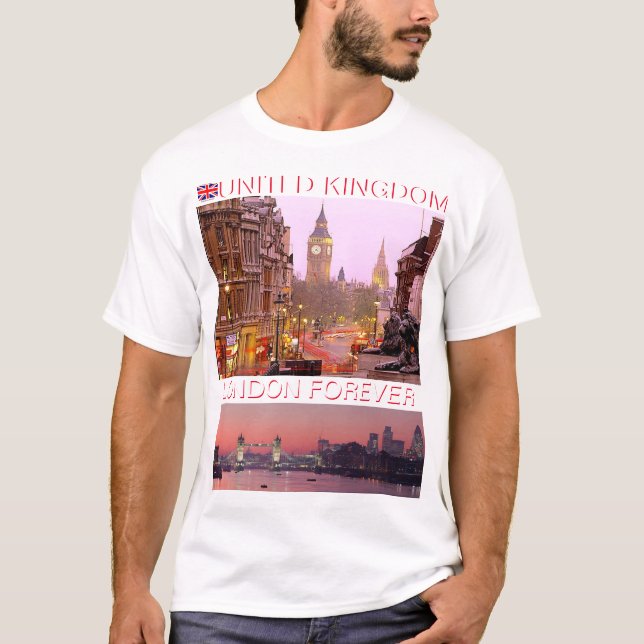Camiseta London Forever Shirt Por Mojisola A Gbadamosi Sann (Frente)