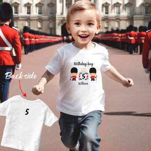 Camiseta London Guarda Boy Name British Birthday