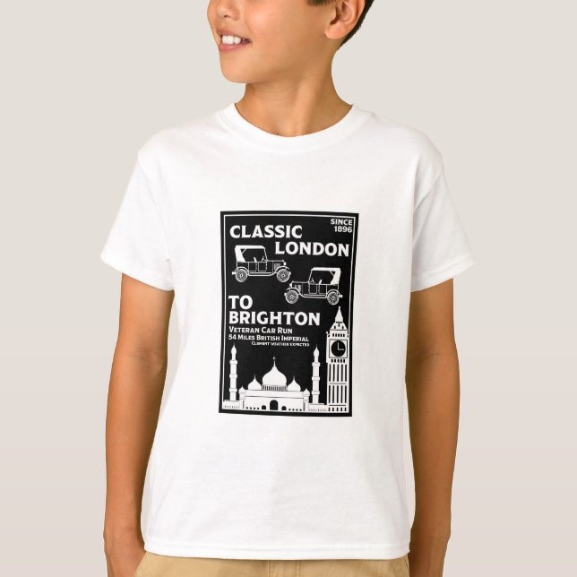 Camiseta London Para Brighton Veteran Car Run (Frente)