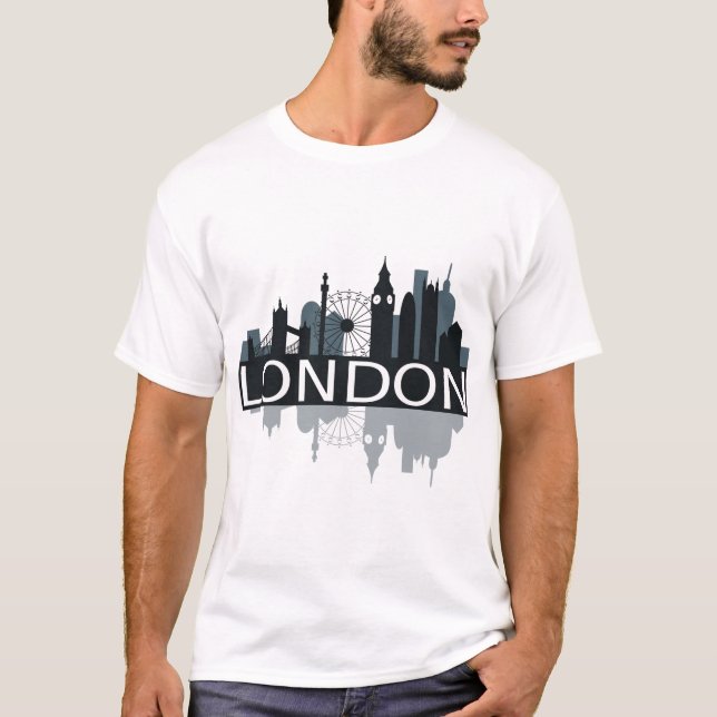 Camiseta London Skyline (Frente)