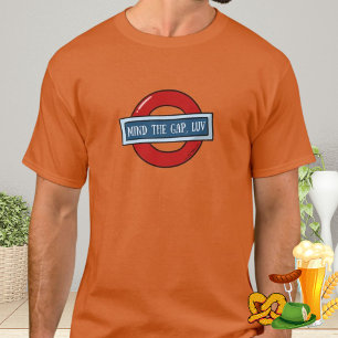 Camiseta London Souvenir Funny Metro Mente o Gap UK Gift
