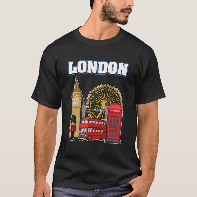 Camiseta London Themed Crewneck (Frente)