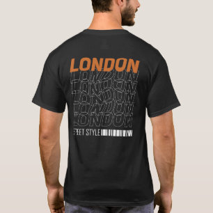 Camiseta London Urban Typografia Streetwear