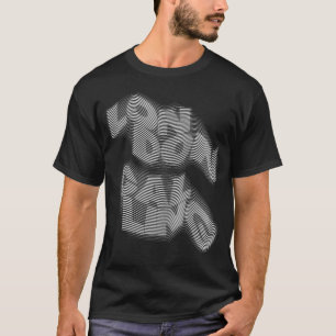 Camiseta Londres Chamando o Design de Tipografia Punk