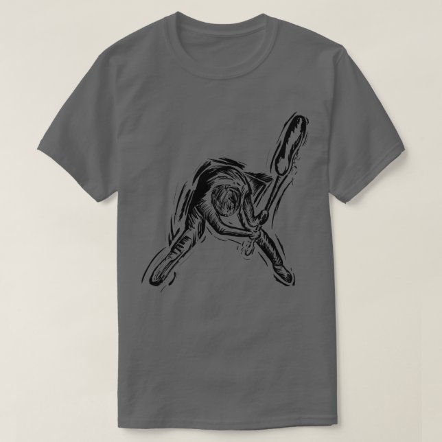 Camiseta Londres Chamando o mínimo de branco (Frente do Design)