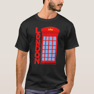 Camiseta Londres City Inglaterra souvenir para homens e mul