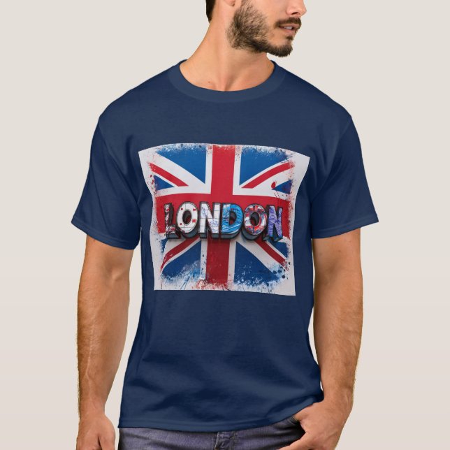 Camiseta Londres é minha cidade (Frente)