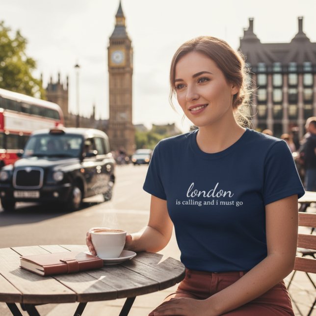 Camiseta Londres está Chamando e Eu Devo Ir (Criador carregado)