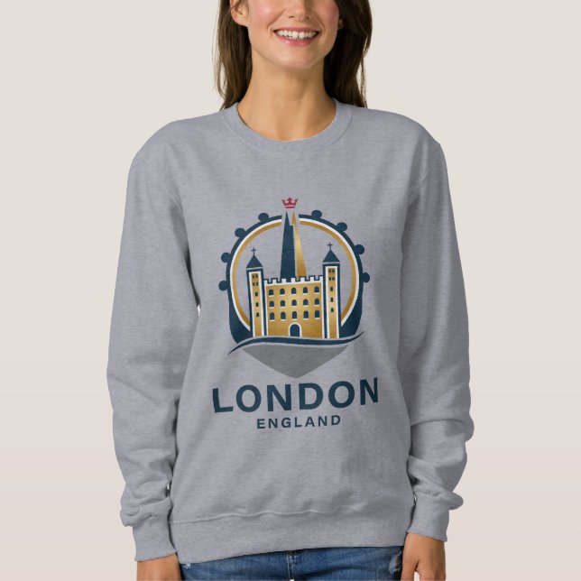 Camiseta Londres Inglaterra Grã-Bretanha (Frente)