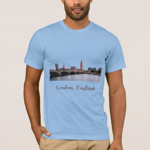 Camiseta Londres, Inglaterra, paisagem urbana