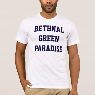 Camiseta Londres que chama o T - verde de Bethnal