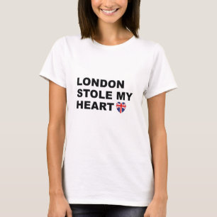 Camiseta Londres Roubou Meu Coração