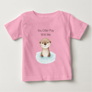 Camiseta Londrina Rio Azul Otter Cute
