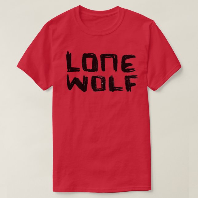 Camiseta Lone Wolf (Frente do Design)