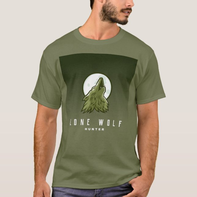 Camiseta Lone Wolf Hunter (Frente)