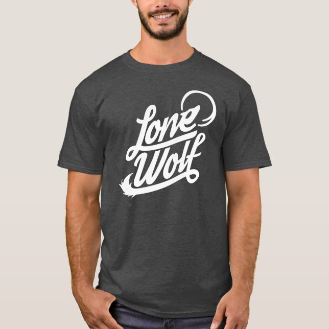 Camiseta Lone Wolf Typographics Tee (Frente)