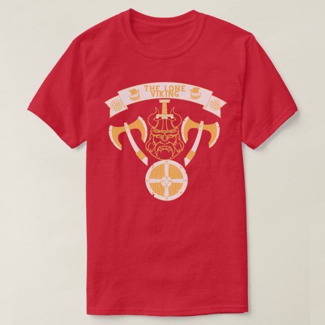 Camiseta LoneViking (Frente do Design)