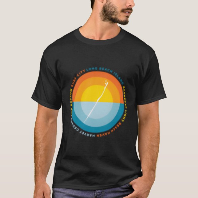 Camiseta Long Beach Island Lbi Barnegat Light Beach Haven (Frente)
