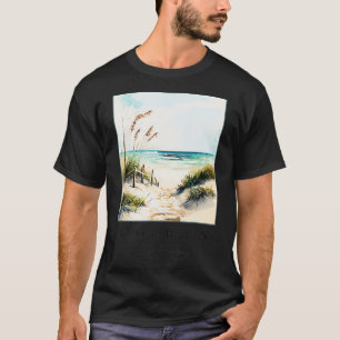 Camiseta Long Beach Island New Jersey NJ Vintage náutica W