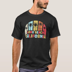 Camiseta Long Beach Vintage California Retro Long Bea