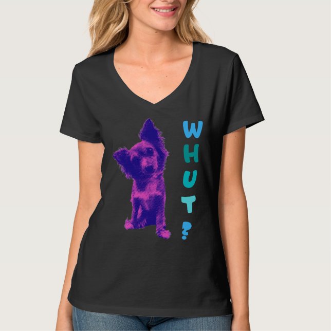 Camiseta Long Haired Chihuahua Whad (Frente)