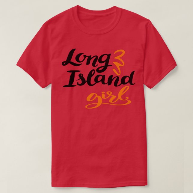 Camiseta Long Island Girl (Frente do Design)