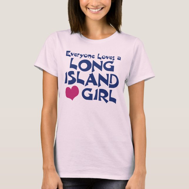 Camiseta Long Island Girl (Frente)