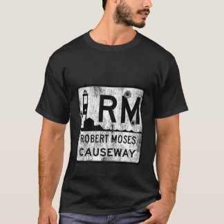 Camiseta Long Island Ny Robert Moses Causeway Rua Em Descan