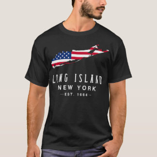 Camiseta Long Island Ny Souvenir Teto Nativo Long Islander