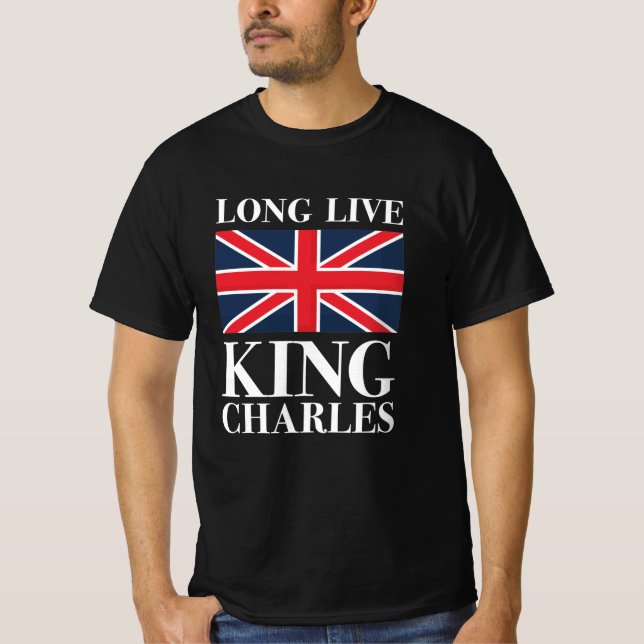 Camiseta Long Live King Charles (Frente)