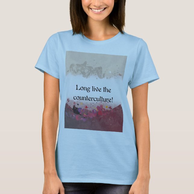 Camiseta Long Live the Counterculture (Frente)