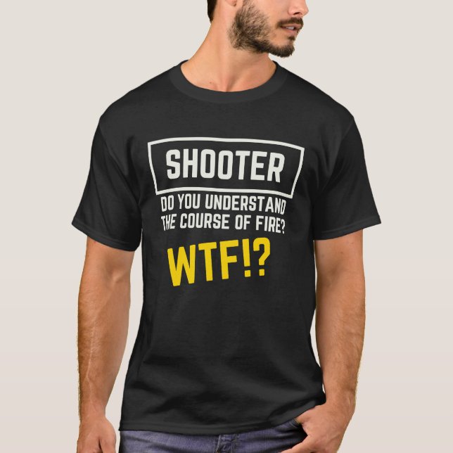 Camiseta Long Range Course   for Long Range IPSC Shooters (Frente)