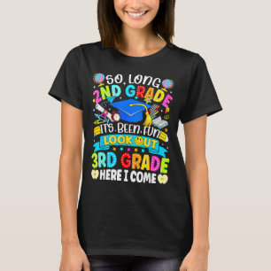 Camiseta Longa 2ª série foi divertida, cuidado 3ª série cri