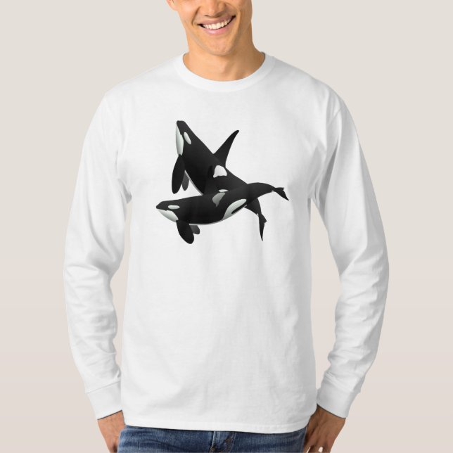 Camiseta Longa Baleia Assassina (Frente)