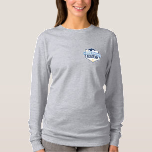 Camiseta longa-Capa (Cinza) de mulheres da FSA
