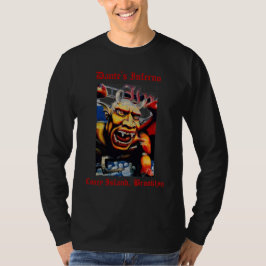 Camiseta longa Capa Inferno Adulto de Dante