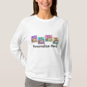 Camiseta Longa Com Folga - Cachorro Quente de Pop
