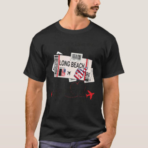 Camiseta Longa Praia de Bordo Long Beach