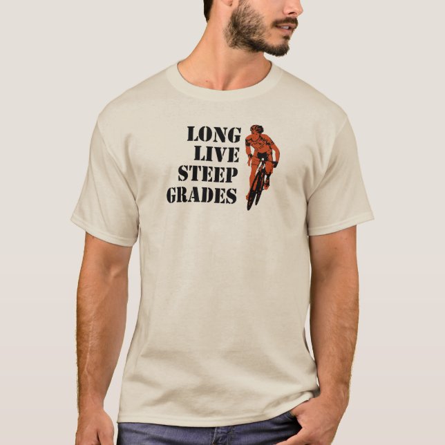 Camiseta Longa Vida de Grades de Bipe Ciclizando (Frente)