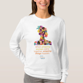 Camiseta Longa W2W - Quando Mulheres Incríveis Se