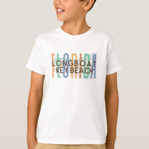 Camiseta Longboat Key Beach Florida (Ondas de Areia)