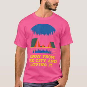 Camiseta Longe Da Cidade Acampando A Campanha Da Vida Selva