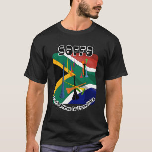 Camiseta Longe Sul-Africano de África Vuvuhorns