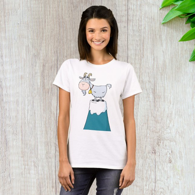 Camiseta Longhorn Mountain Goat (Criador carregado)