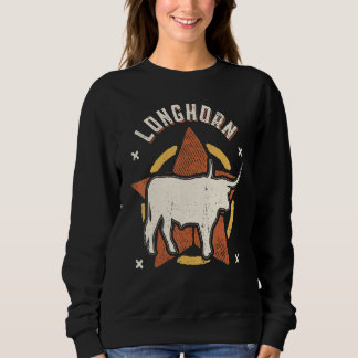 Camiseta Longhorn Vintage Retro Classic Animal