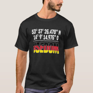 Camiseta Longitude E Latitude Da Utilização