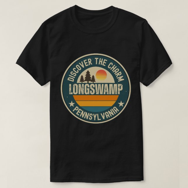 Camiseta Longswamp, Pensilvânia (Frente do Design)