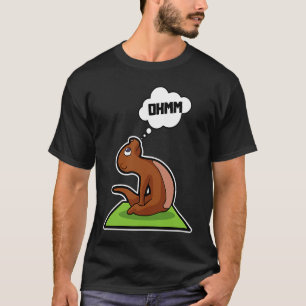Camiseta Lontra de Peixe Poses de Yoga Esporte Ginástica Oh