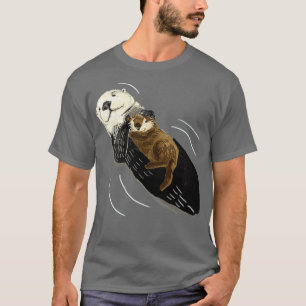 Camiseta lontra do Alasca