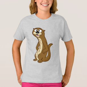 Camiseta Lontra do rick Reggie da guarda florestal